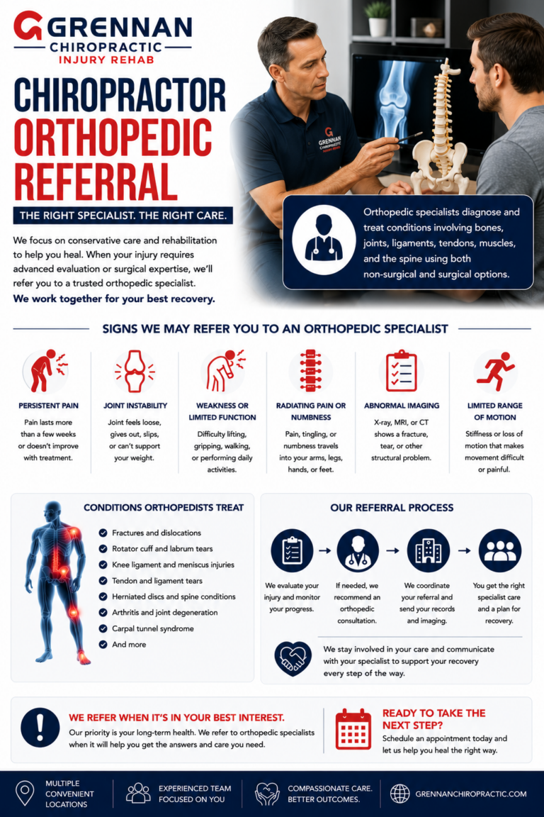Chiropractor Orthopedic Referral