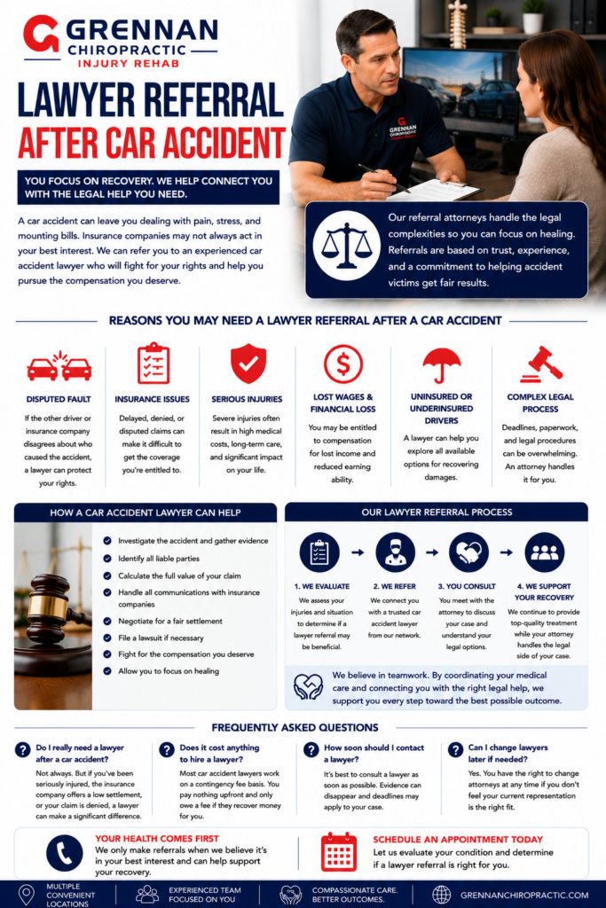 Lawyer Referral After Car Accident