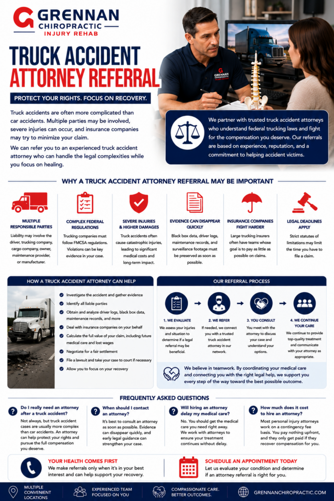 Truck Accident Attorney Referral