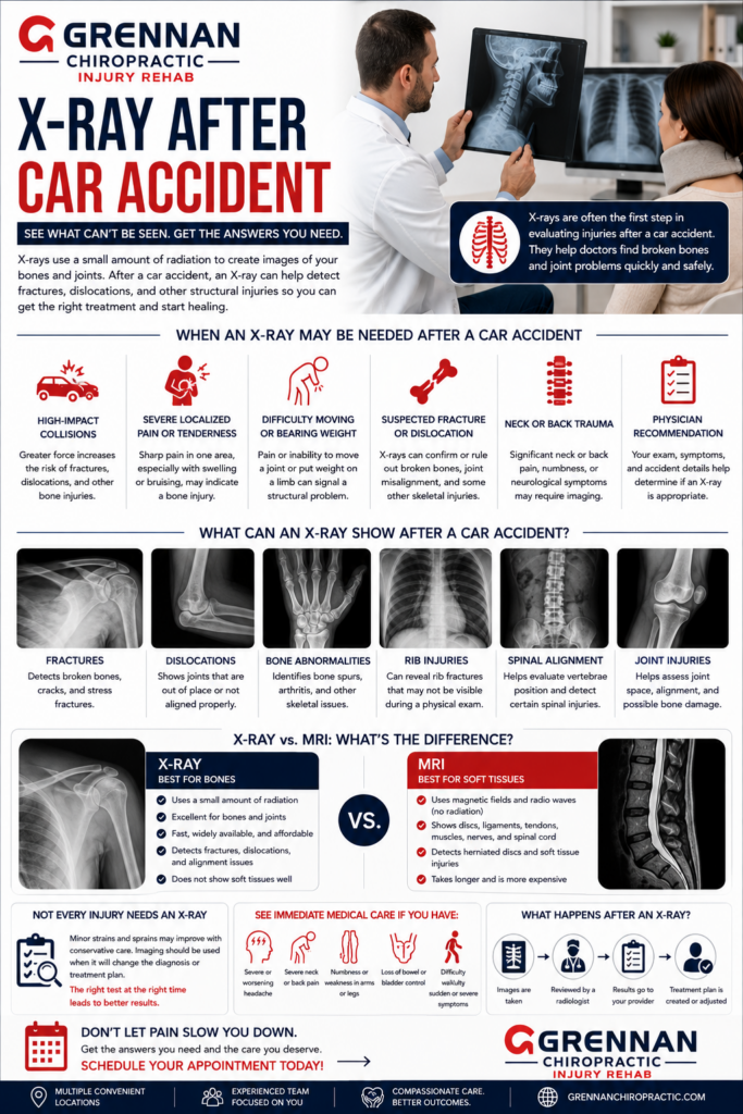 X-Ray After Car Accident