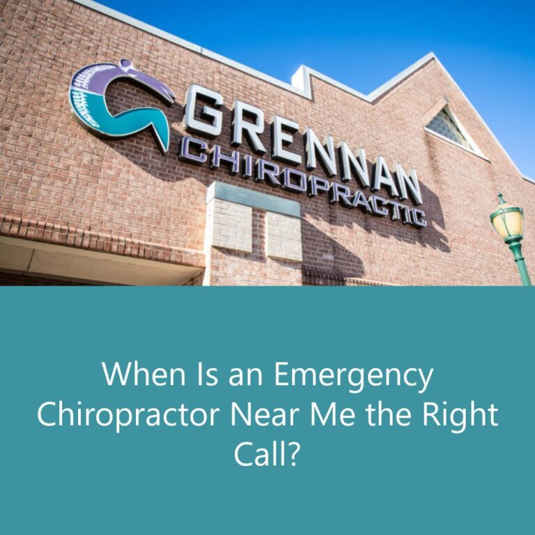 emergency chiropractor near me