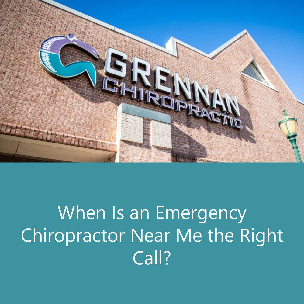 emergency chiropractor near me